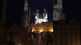 Old Town Square in Prague prague czechrepublic oldtown [upl. by Ym]