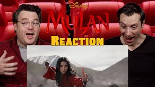 Mulan  Official Trailer Reaction [upl. by Tildi575]