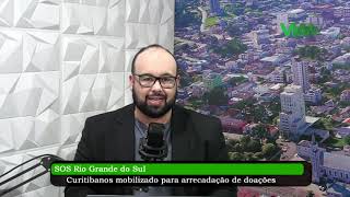 Curitibanos mobilizado para arrecadar doações para o Rio Grande do Sul [upl. by Glinys]