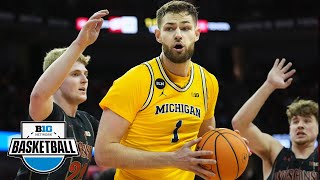 Michigan at Wisconsin  Highlights  Big Ten Mens Basketball  Feb 14 2023 [upl. by Oxford934]