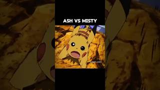 Ash vs Misty ll vrialshort anime ash pikachu [upl. by Eanom]