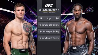 Marvin Vettori vs Jared Cannonier Full Fight  UFC Fight [upl. by Ahsened]