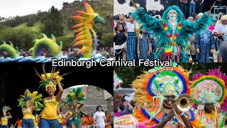 Edinburgh Festival Carnival 2024 at West Princes Street Garden 4K edinburgh scotland [upl. by Dafna235]