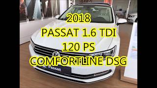 2018 PASSAT 1 6 TDI 120 PS COMFORTLINE DSG Tüm Detaylarıyla İnceledik [upl. by Anneh49]