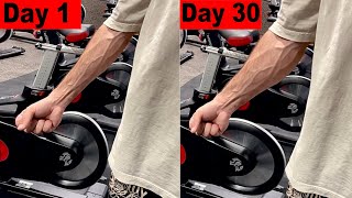 I TRAINED FOREARMS for 30 DAYS [upl. by Relyhcs]