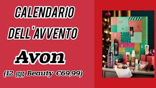 AVON CALENDARIO DELLAVVENTO 12 GIORNI🎅advent calendar [upl. by Aerdnu]