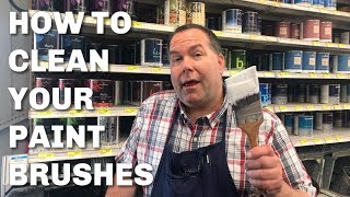 How to Clean and Store Paintbrushes Like a Pro [upl. by Enniotna352]