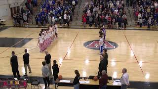 Wahconah HS vs Pittsfield High School Mens JV Basketball [upl. by Dafodil]