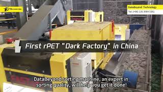 rPET quotDark FactoryquotHighquality recycling amp unmanned operation recycling rpet sorting [upl. by Beasley]