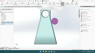 Mate 4 Tangent Mate SolidWorks Assembly [upl. by Yole808]