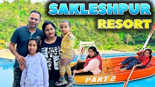 Resort in Sakleshpur  Sakleshpur Trip Part2  Aadyansh learnwithpari [upl. by Poirer]