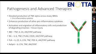 Immunemediated inflammatory diseases IMIDs and Therapeutic antibodies versus small molecules [upl. by Dorfman]