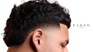 Taper fade Mullet Barber tutorial [upl. by Hamal]