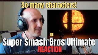 Reacting to every Smash Bros Ultimate trailer I could find [upl. by Nwaf998]