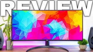 LG 34WP65CB 34quot Ultrawide Monitor Review [upl. by Richart]