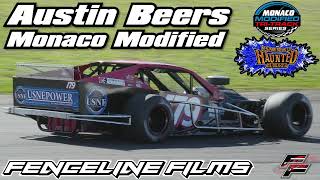 Austin Beers Monaco Tri Track Modified Haunted Hundred Seekonk Speedway 2024 [upl. by Agn]