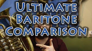 Ultimate Baritone Comparison  Baritone vs Baritone vs Baritone [upl. by Heidie]