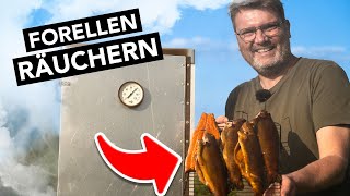 Die beste GERÄUCHERTE FORELLE im Räucherofen super einfach 🐟 [upl. by Sufur]