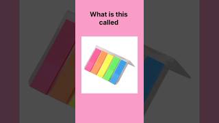 Can you name these stationery items learnenglishwords [upl. by Beora432]