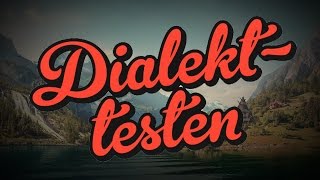 DIALEKTTESTEN  Norsk Underholdning [upl. by Teodora]