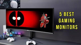 Top 5 Best Gaming Monitors of 2025 [upl. by Hepsiba]