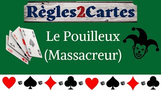 Règle de jeu  Comment jouer au Pouilleux Massacreur [upl. by Norreg281]