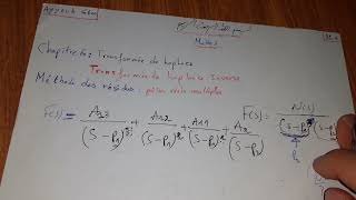 Méthode de résidus part 2  Transformée de Laplace Inverse [upl. by Einnig816]