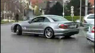 Mercedes SL65 AMG Exhaust sound [upl. by Asaeret]