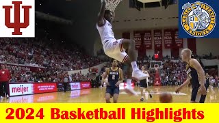 Marian vs Indiana Basketball Game Highlights 11 1 2024 [upl. by Arba937]