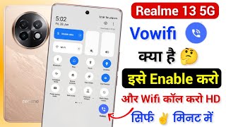 Realme 13 5g Vowifi Calling Problem  Realme 13 Vowifi Call Kaise Kare  Wifi Calling Setting Realme [upl. by Drofnil253]