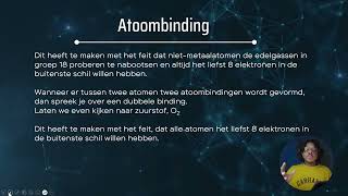 Scheikunde Havo 4 Hoofdstuk 2§1 Atoombindingen [upl. by Alvy]