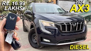 NEW 2024 XUV700 AX3 DIESEL  NEW MAHINDRA XUV700 AX3 VARIANT  RS1699 LAKHS  AX3 DIESEL XUV700 [upl. by Nolak]