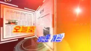 North Korean TV 5pm newspaper review graphics From August 12 2014 [upl. by Septima517]