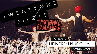 twenty one pilots  EMØTIØNAL RØADSHØW  HMH Amsterdam FULL CONCERT [upl. by Selrhc]