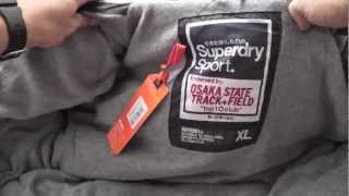 Superdry hoods sports puffer winter jacket [upl. by Aehtela]