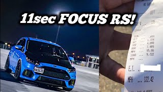 Focus RS runs 11s 14 mile [upl. by Beacham]