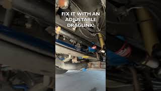 Fix Your Crooked Steering Wheel NOW See How Our Adjustable Draglink Works Wonders on a Ford F53 🚐🔧 [upl. by Ylrad]