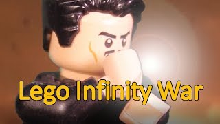 Avengers Infinity War Half The Universe Dies IN LEGO [upl. by Amery]