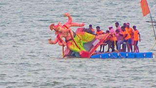 Ganpati Visarjan Scenes That Will Make You Cry  Ganesh Visarjan 2022  Mumbai  Full HD Video  New [upl. by Aridaj450]