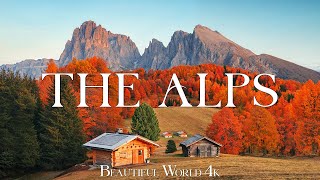 The Alps 4K  Captivating Autumn in the Iconic Dolomites with Vibrant Foliage  4K UHD [upl. by Erhart]