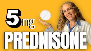 Prednisone 5mg Tablets What Side Effects What is 5mg Used For [upl. by Elyac]