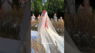 Sasha Trusova in a Wedding Dress — You Won’t Believe This trusova alexandratrusova figureskating [upl. by Sukramal]