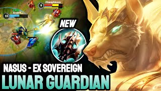 WILD RIFT LUNAR GUARDIAN NASUS  NASUS EX SOVEREIGN RANKED [upl. by Cash]