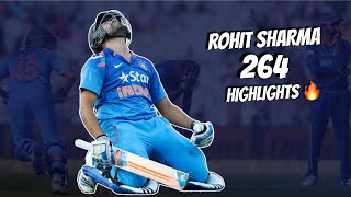 Reminiscing Rohit Sharmas 264173🔥 World RecordBreaking Innings Highlights [upl. by Leno302]