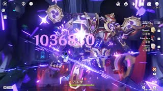 My Raiden Shogun Finally Reached 1 Million Burst Damage  Genshin Impact [upl. by Dej405]