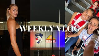 Weekly Vlog AFL Grand Final AFLW condensed round amp surgery [upl. by Htir523]