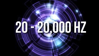 Not All Humans Can Hear This Sound Can You  Take the 20hz  20000hz Audio Spectrum Test [upl. by Freudberg]