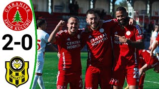 Ümraniyespor vs Yeni Malatyaspor 20 All Goals and Extended Highlights [upl. by Losiram]