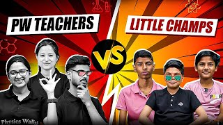 PW Teachers Vs Little Champs Real Competition🔥💪 Winner is😎 [upl. by Emmaline]