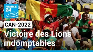 CAN2022  scènes de liesse après la victoire des Lions indomptables • FRANCE 24 [upl. by Ahsiekahs]